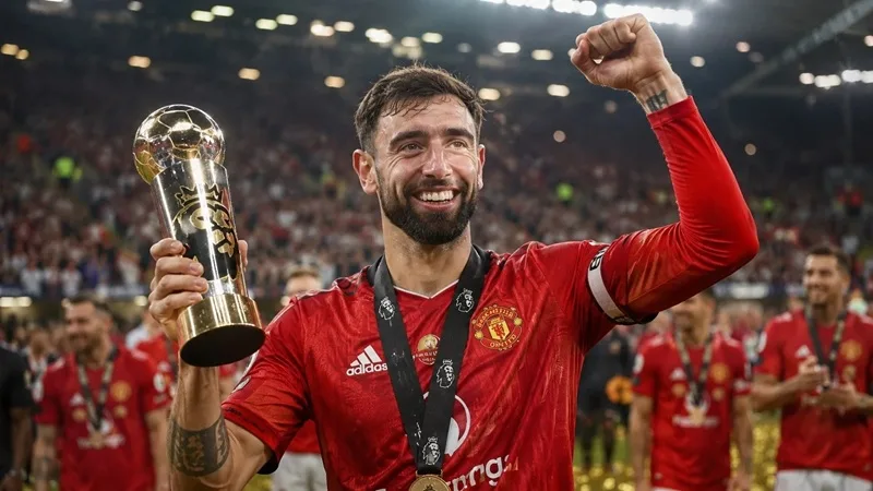 bruno fernandes da vi tri nao vai tro thu linh tai man utd