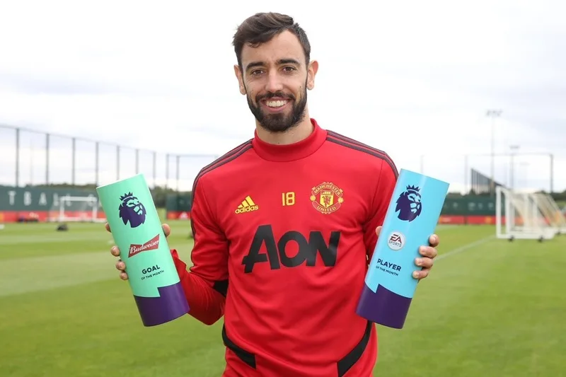 bruno fernandes da vi tri nao vai tro thu linh tai man utd